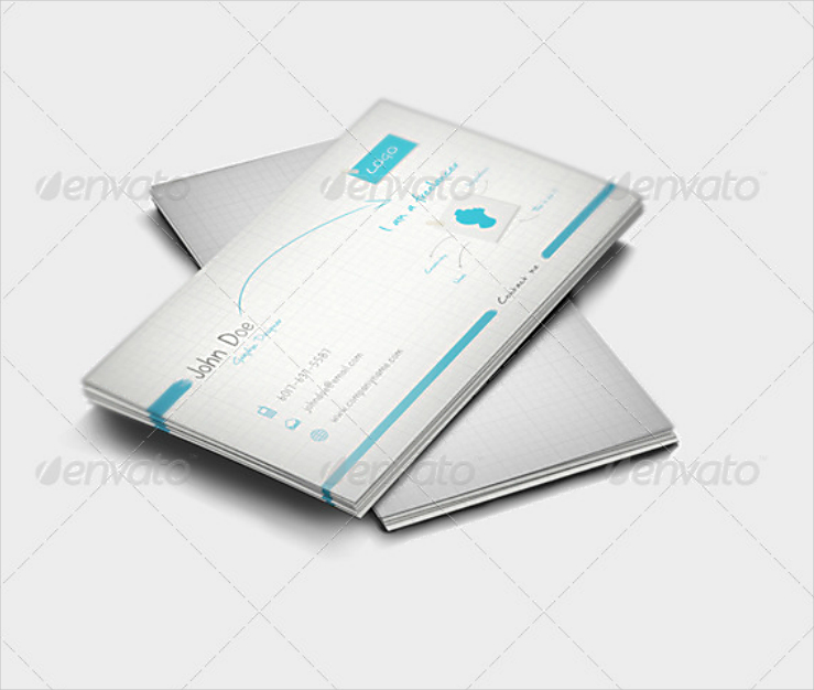 Freelancer Minimalist Business Card Design
