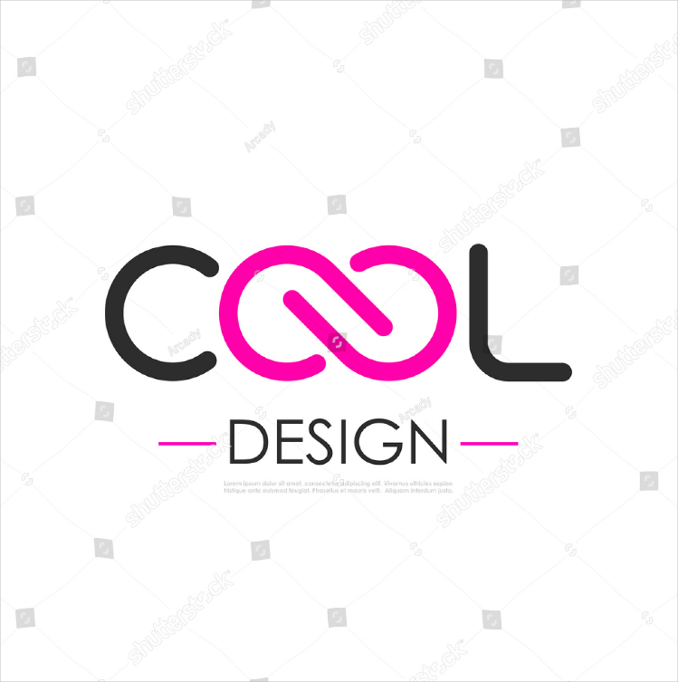 infinity symbol cool logo design