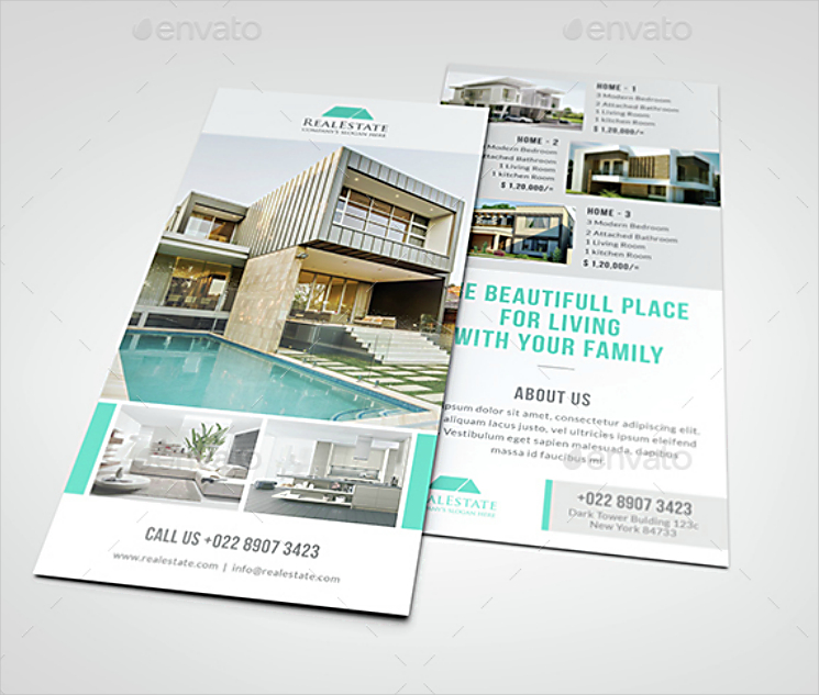 Real Estate Agent Rack Card Design