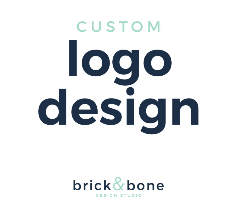 minimalist wordmark website custom logo design